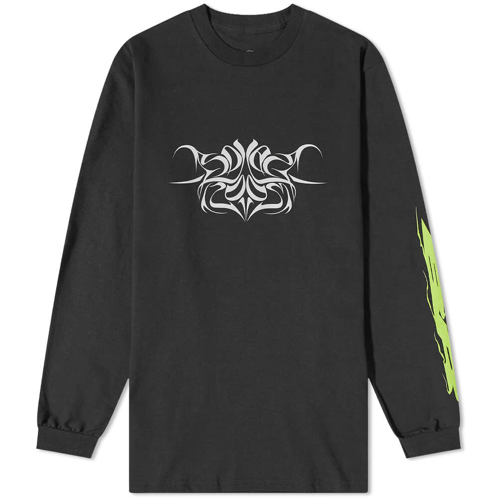 

Футболка Boiler Room Long Sleeve Mind Control Tee, Серый