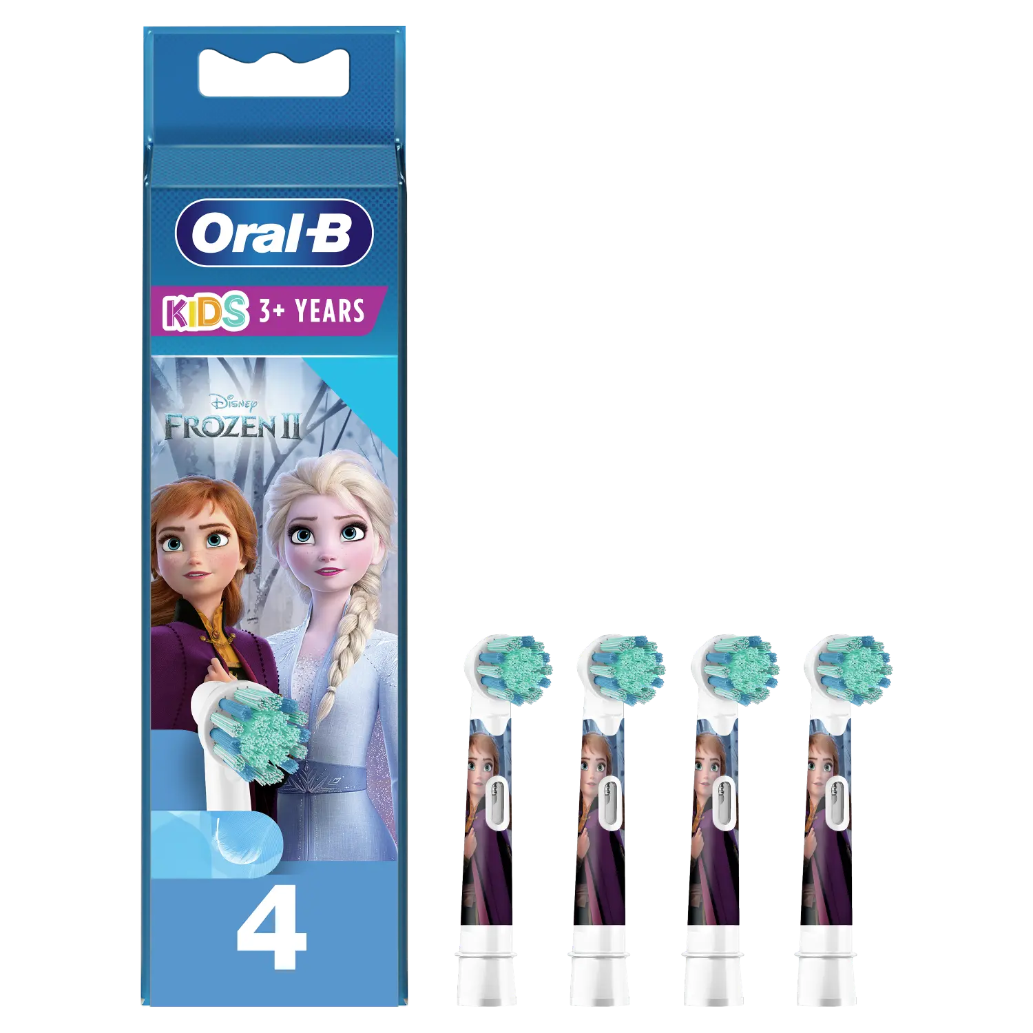 

Oral-B Frozen Kids насадки для электрической зубной щетки, 4 шт/1 упаковка