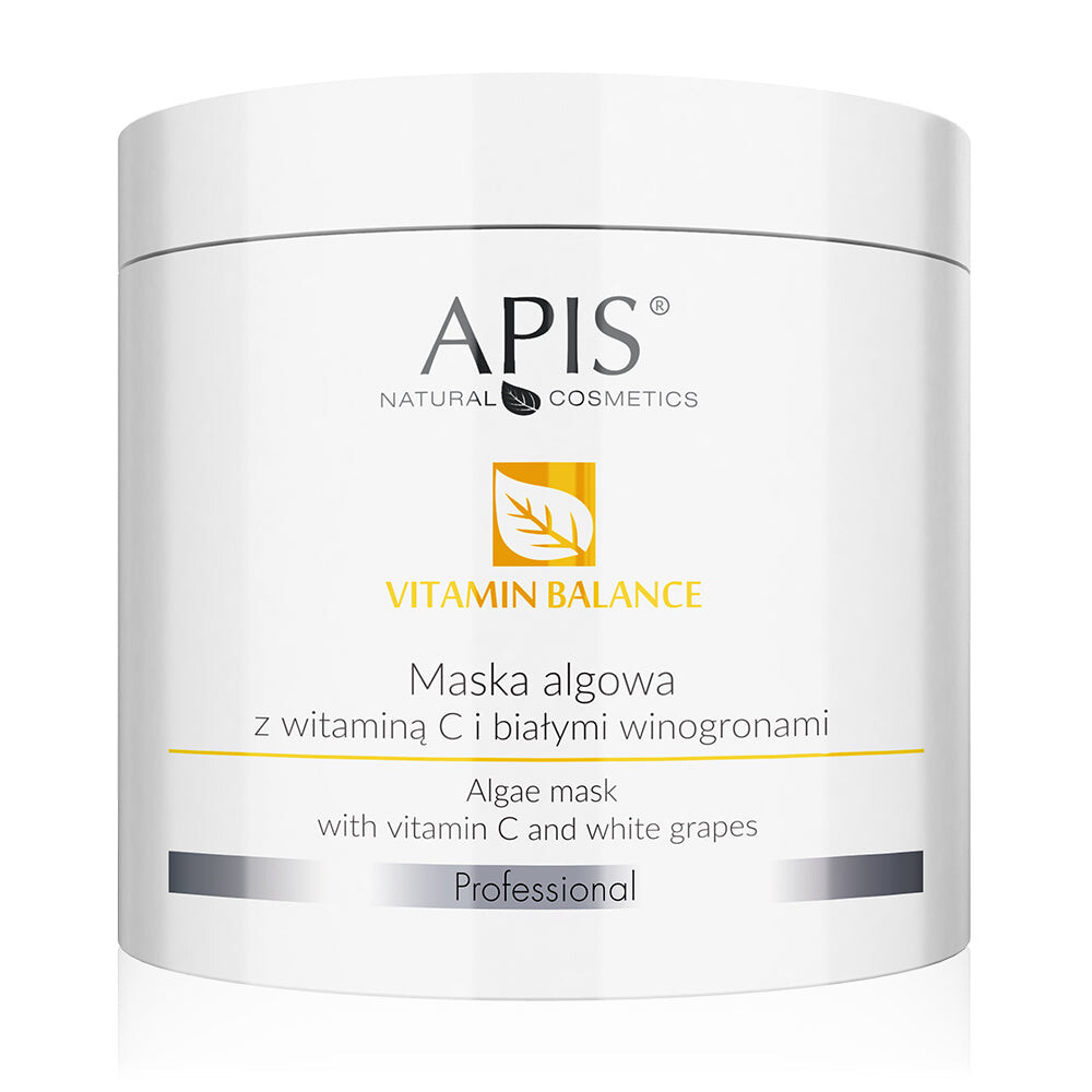 

APIS Маска из водорослей Vitamin Balance с витамином С и белым виноградом 200г