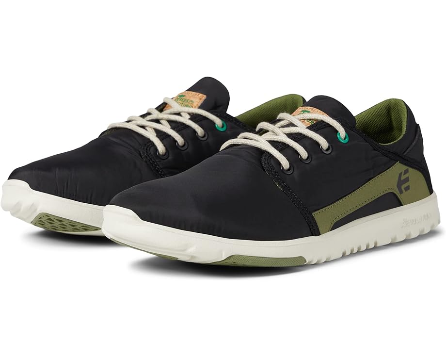 Кроссовки etnies Scout X Trees for the Future, цвет Black/Olive кроссовки etnies josl1n x trees for the future цвет tan gum