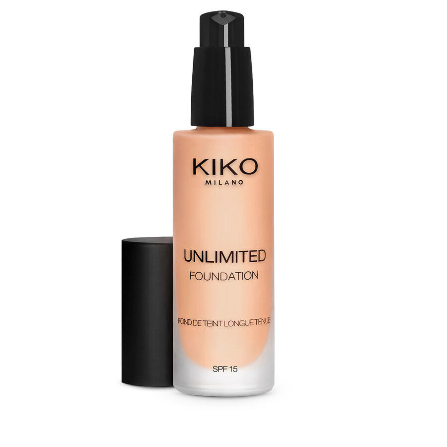 

KIKO Milano Unlimited Foundation SPF 15 Стойкая жидкая основа Warm Rose 60 30 мл