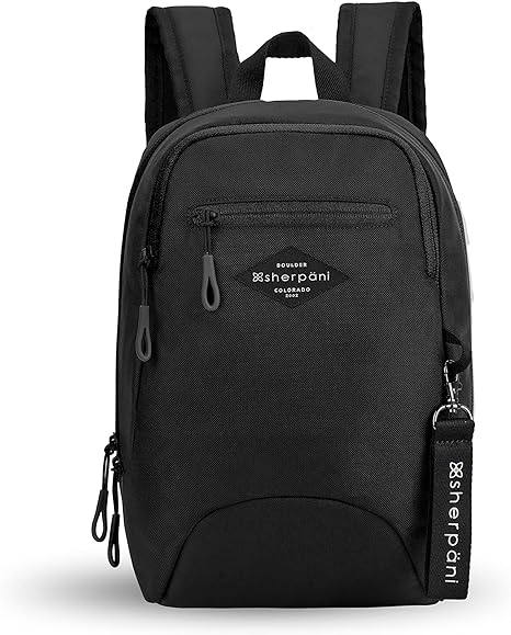 Мини-рюкзак для женщин Sherpani Vespa, RFID-защита, черный чехол для телефона vespa vespa borasco samsung g980 galaxy s20 38537