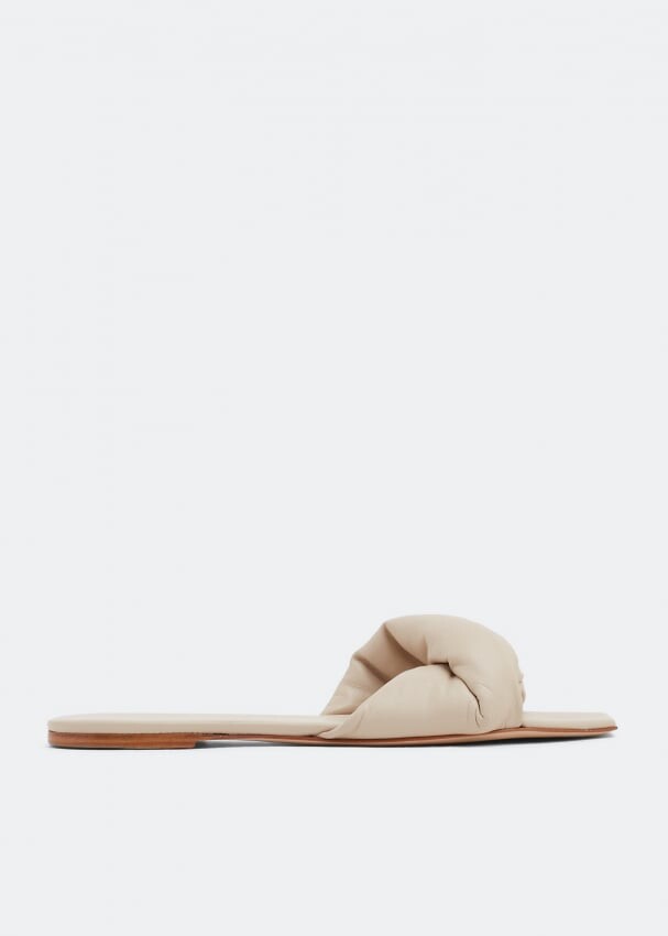 

Сандалии STUDIO AMELIA Twist Front 10 flat sandals, серый