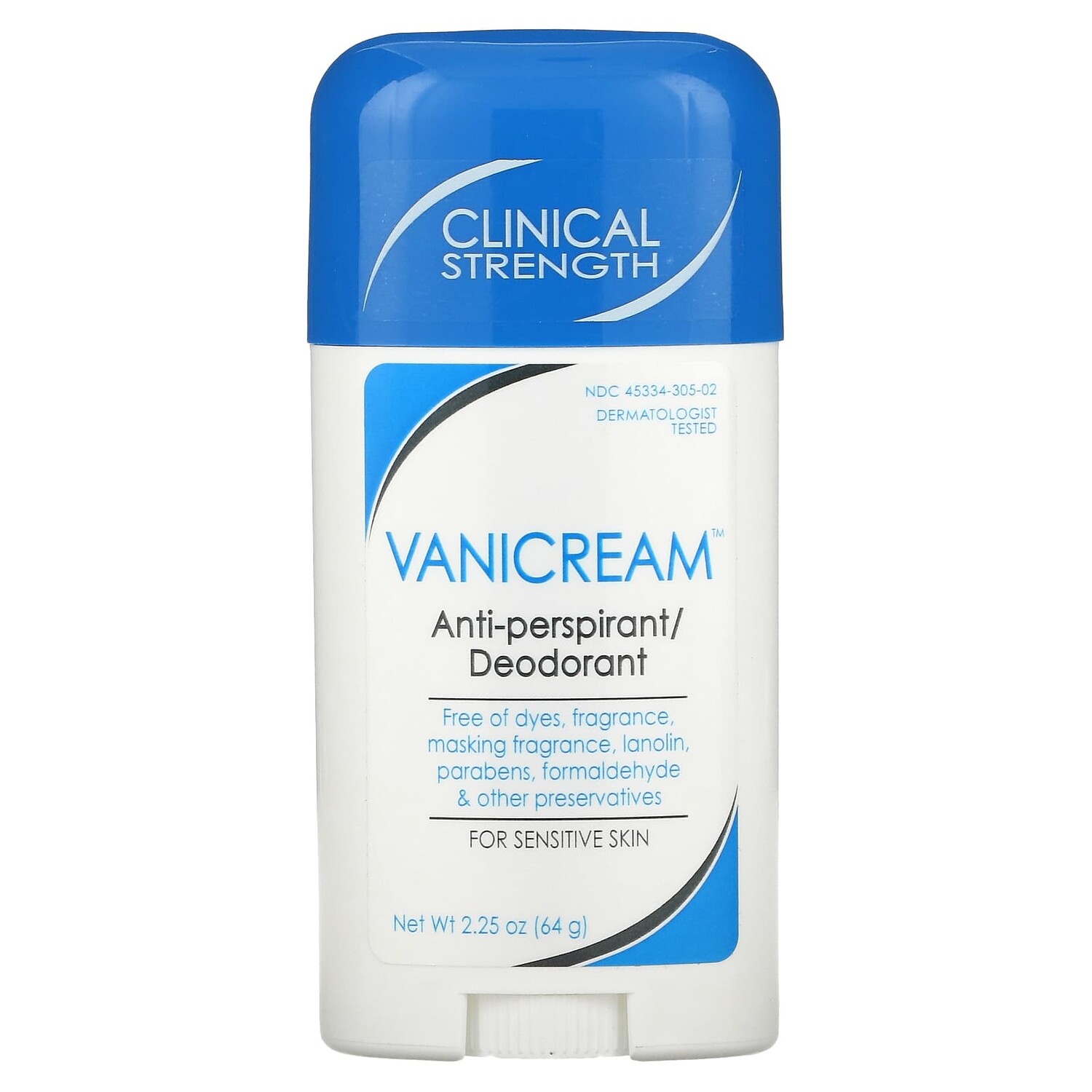 

Антиперспирант / Дезодорант Vanicream для чувствительной кожи, 64 г