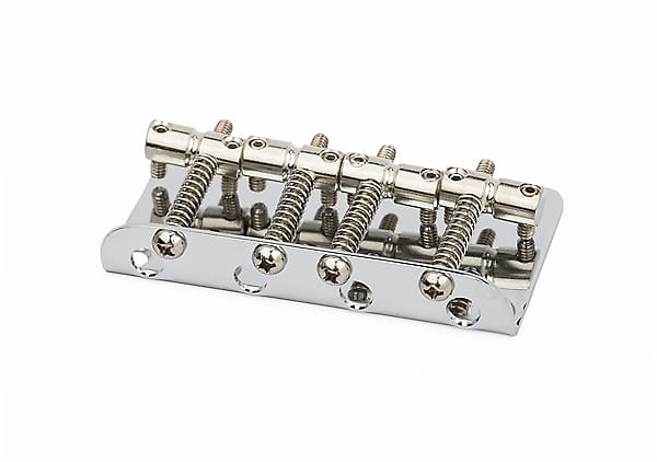 Бридж Fender Mexico Standard 4 String Bass Chrome, 0040798000 004-0798-000 Fender Mexico Standard 4 String Bass Bridge Chrome New 004-0798-000 - фото