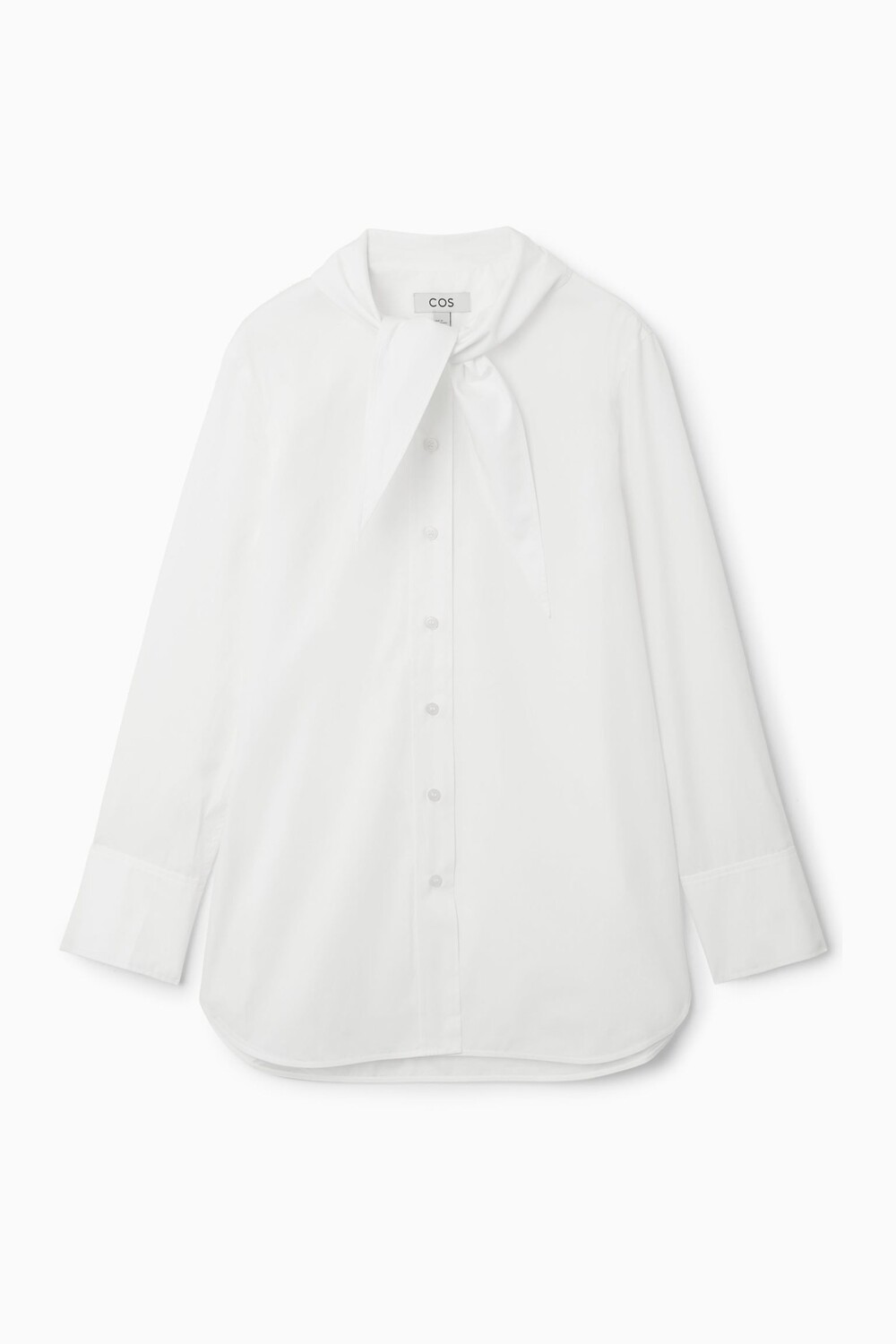 

Рубашка COS Pointed Collar, белый