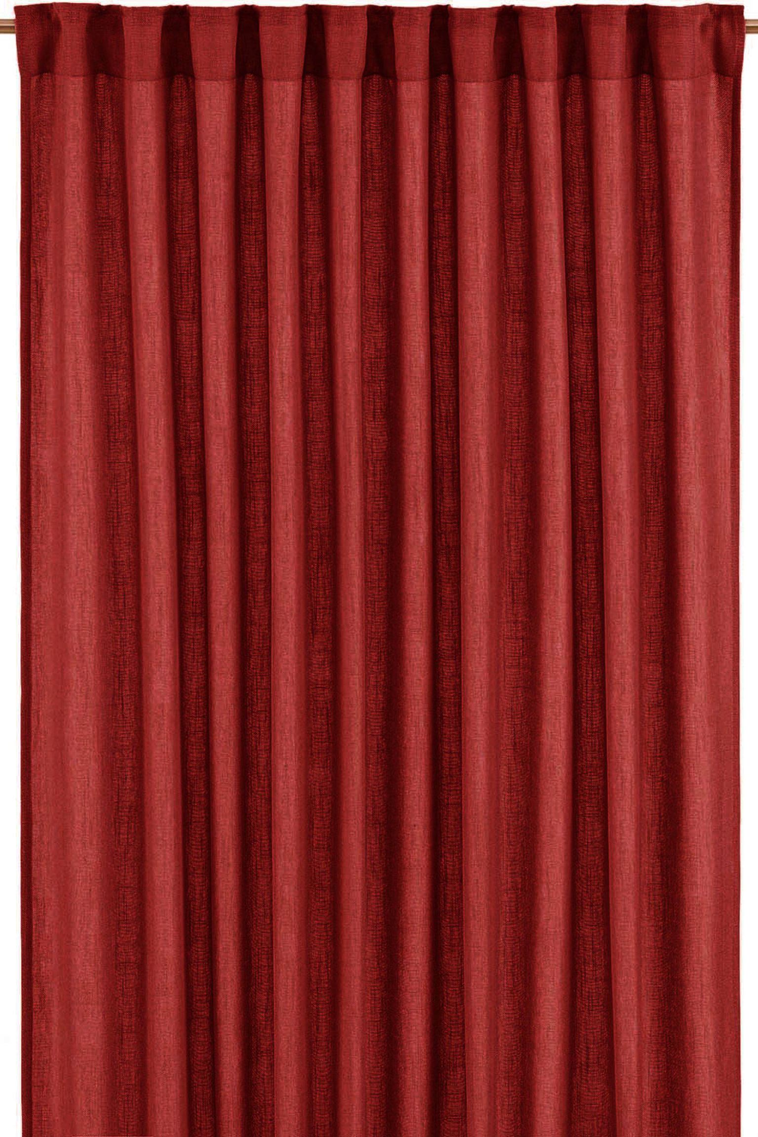 Комплект штор Svanefors Cecil, 2 предмета, красный