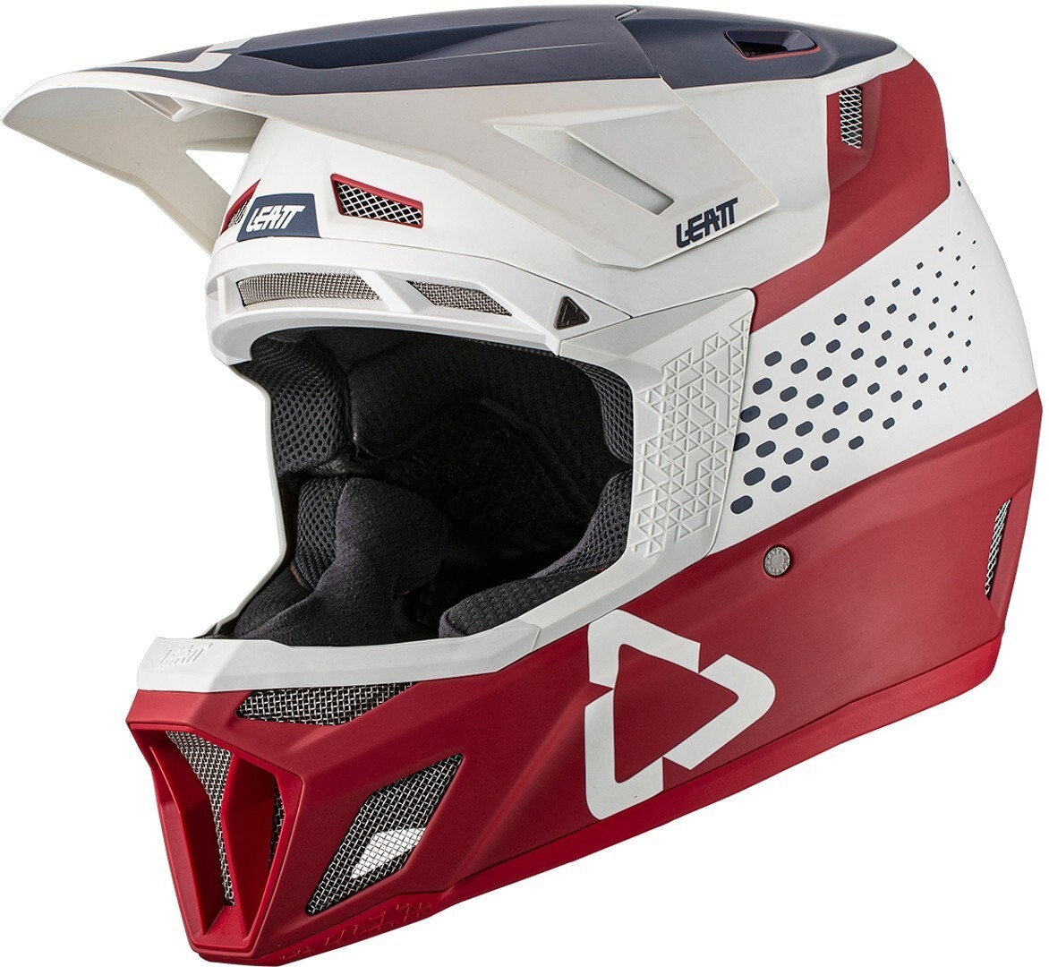 

Leatt MTB 8.0 Composite Шлем для скоростного спуска, красный/белый/синий