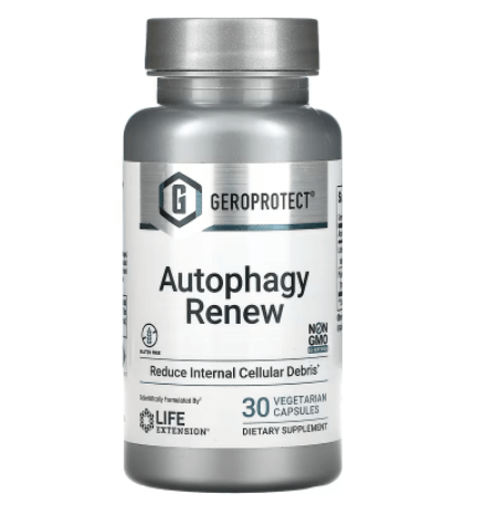 GeroProtect Autophagy Renew 30 капсул Life Extension life extension geroprotect autophagy renew 30 вегетарианских капсул