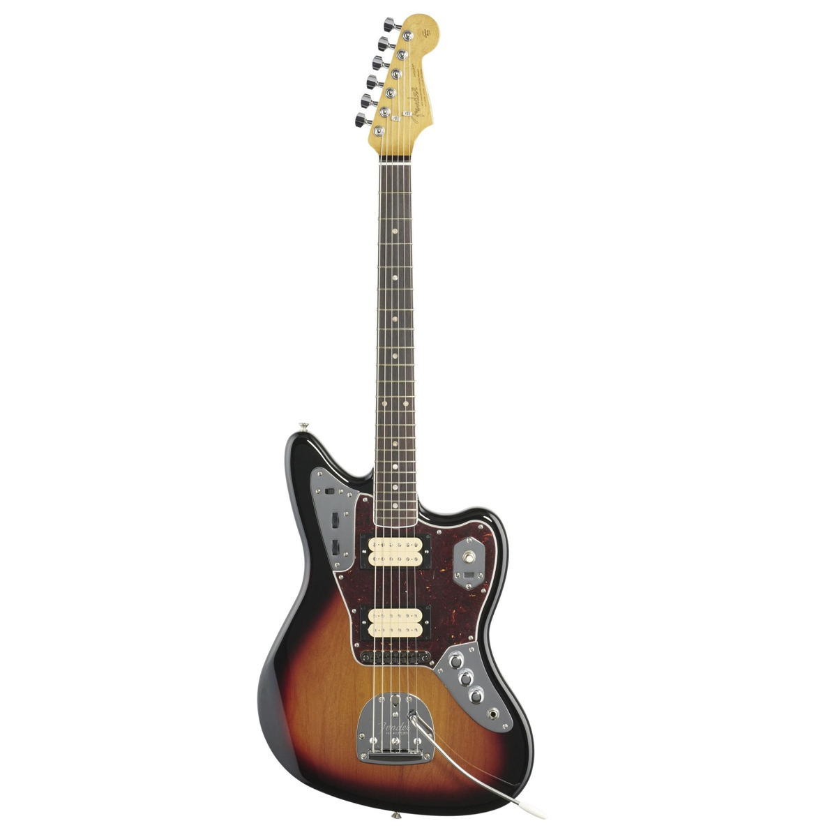 Электрогитара Fender Kurt Cobain Jaguar 3-Color Sunburst MX22156398, коричневый фигурка курт кобейн в очках kurt cobain with sunglasses 64