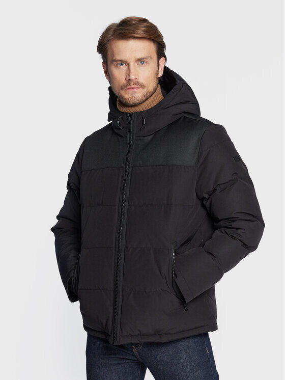 

Пуховик стандартного кроя Dkny, черный