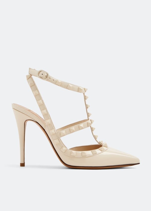 

Туфли VALENTINO GARAVANI Rockstud pumps, белый