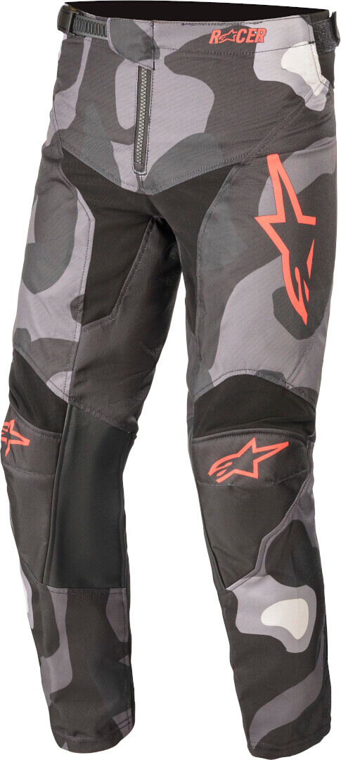 

Штаны для мотокросса Alpinestars Racer Tactical Youth, черный/красный