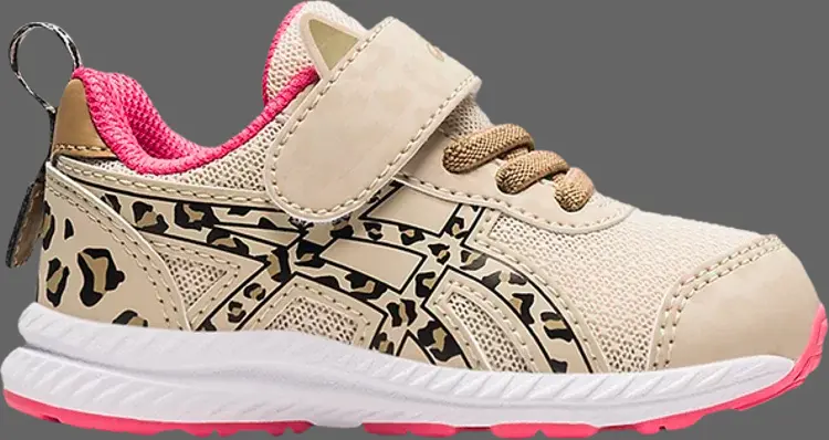 

Кроссовки contend 7 ts 'leopard' Asics, коричневый