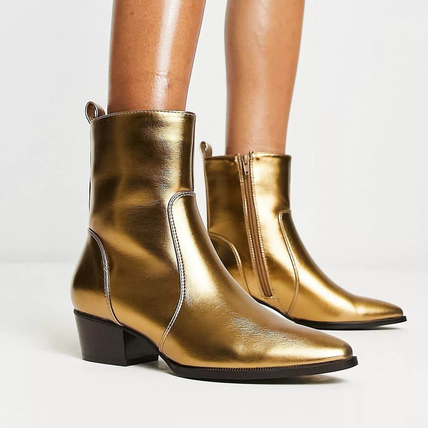 

Ботильоны Glamorous Ankle Western, золотой, Желтый