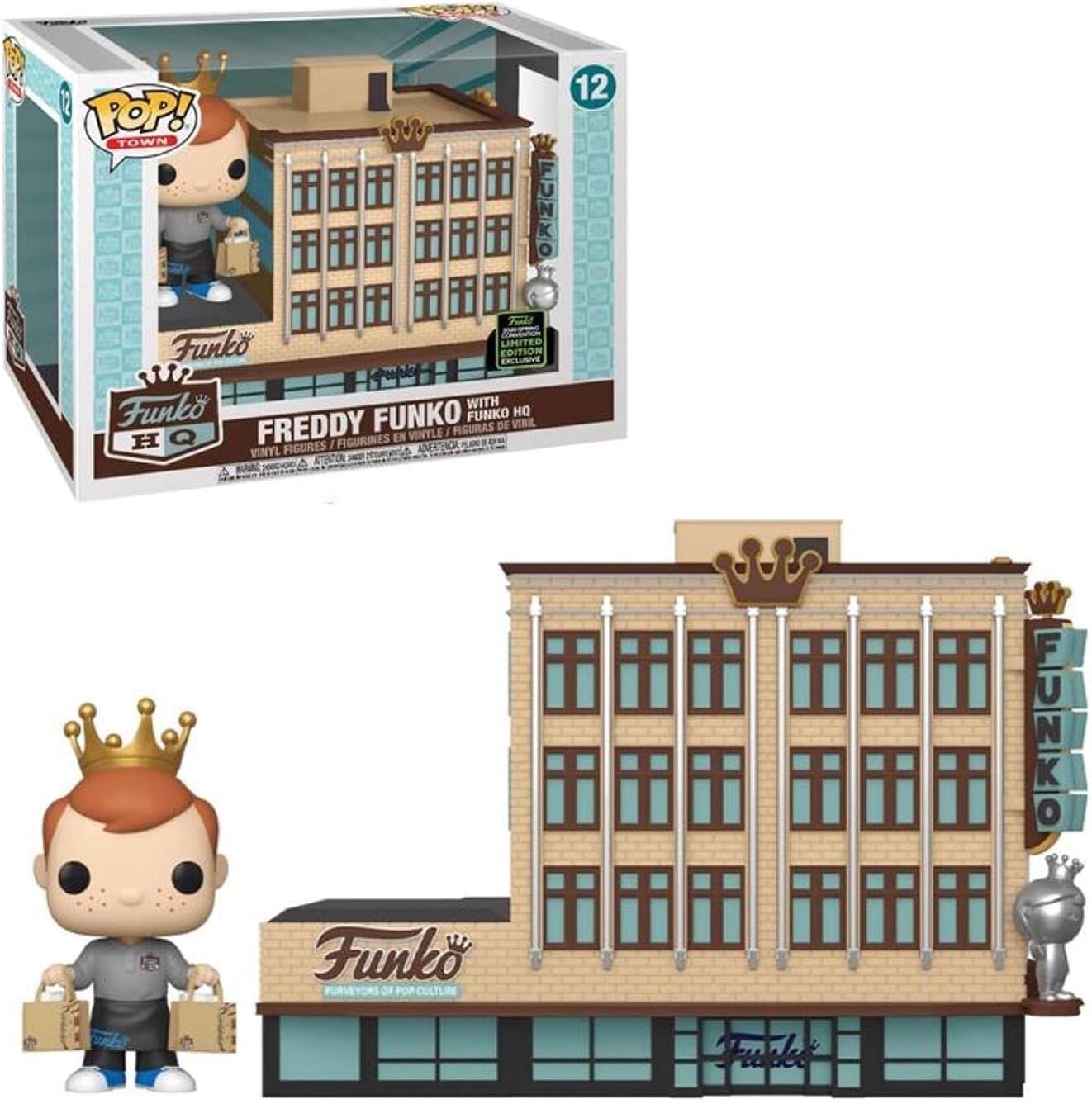 

Фигурка Funko POP! Town Freddy Funko with Funko HQ [ECCC] #12