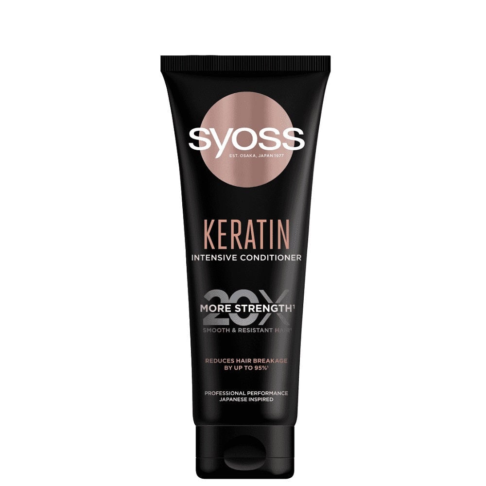 

Syoss Keratin Intensive Conditioner интенсивный кондиционер для ослабленных и ломких волос 250мл