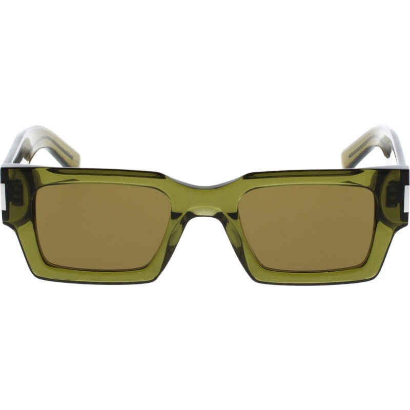 

Солнцезащитные очки Saint Laurent Rectangular Frame, зеленый
