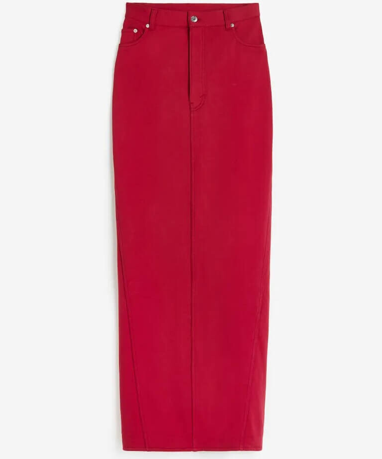 

Юбка H&M Pencil, темно-розовый