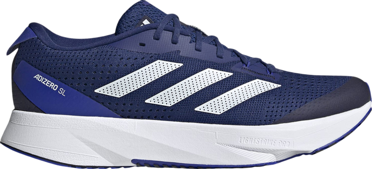 Кроссовки Adidas Adizero SL 'Victory Blue White', синий - фото