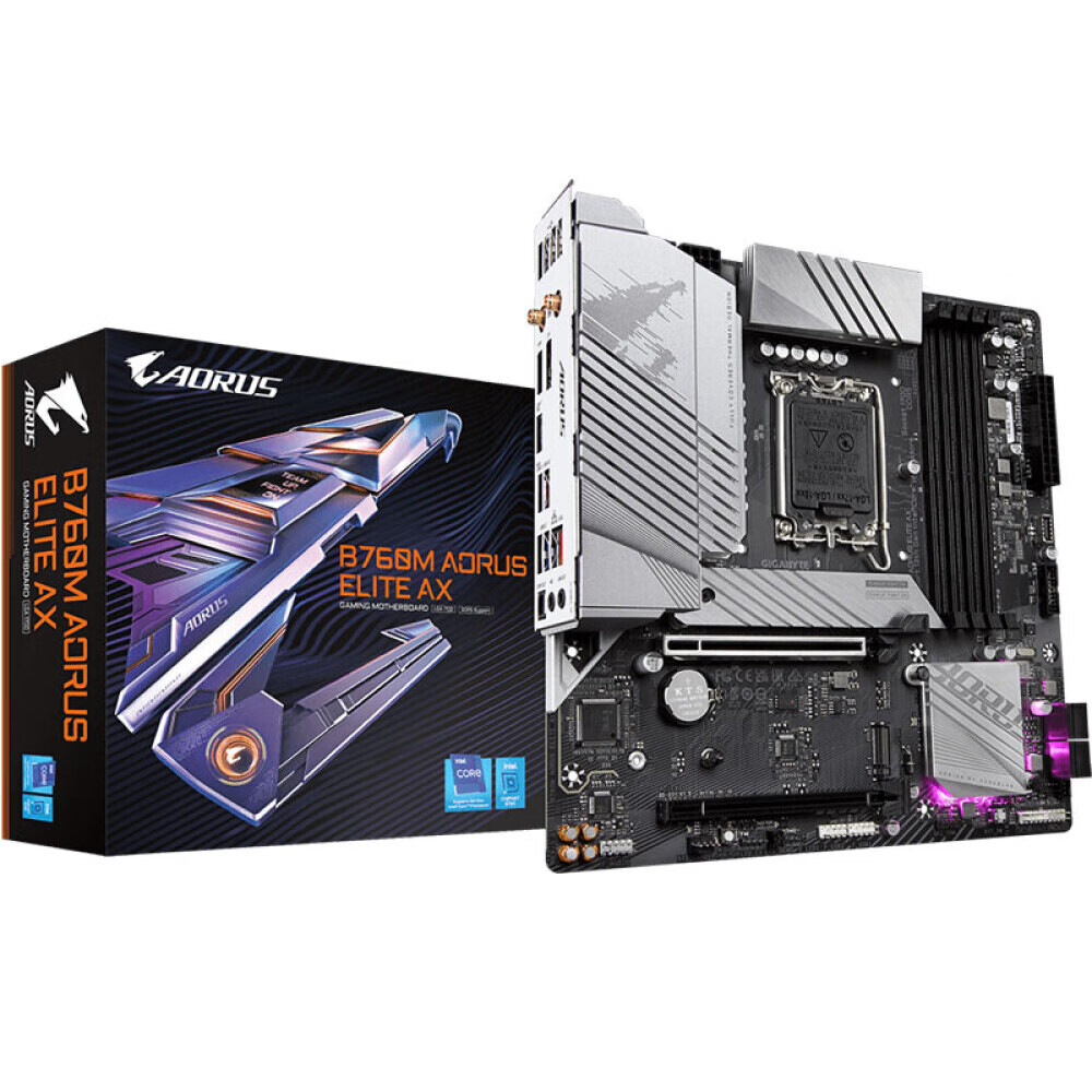 

Материнская плата Gigabyte B760M AORUS ELITE AX