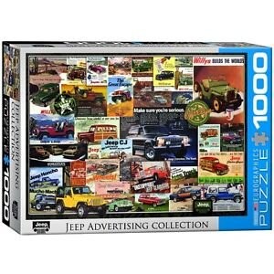 

Еврографика, пазл, Jeep Advertising Collection, 1000 шт. EuroGraphics