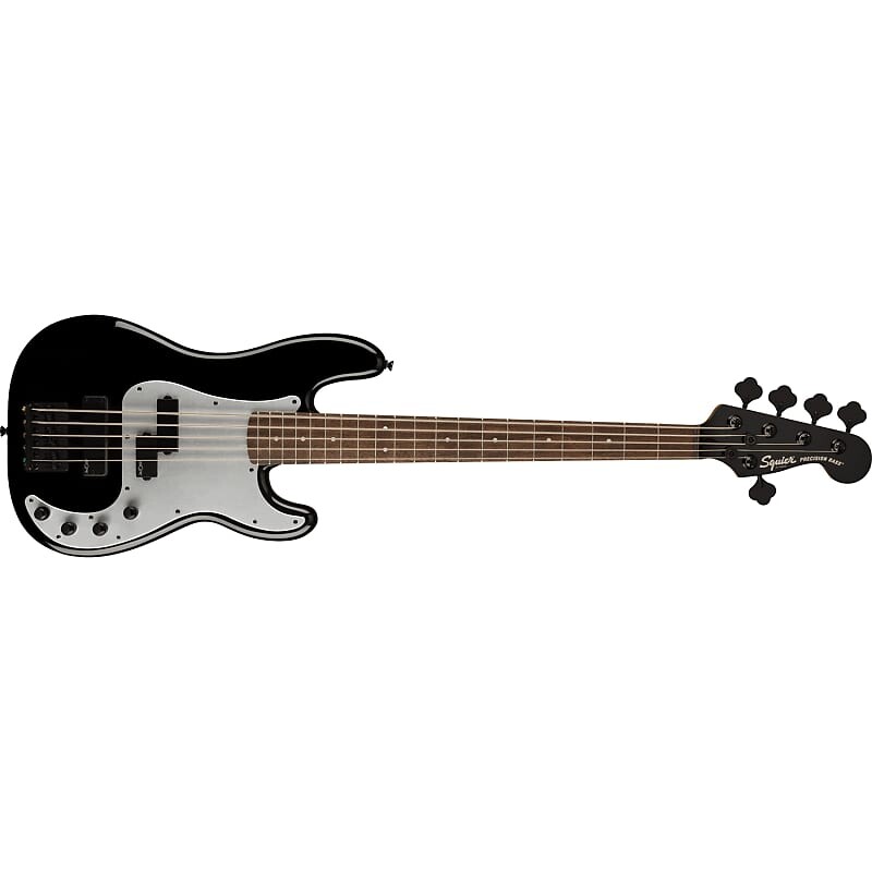 

Squier (Fender) Contemporary Active Precision Bass PH V 5-String, Black 0370491506