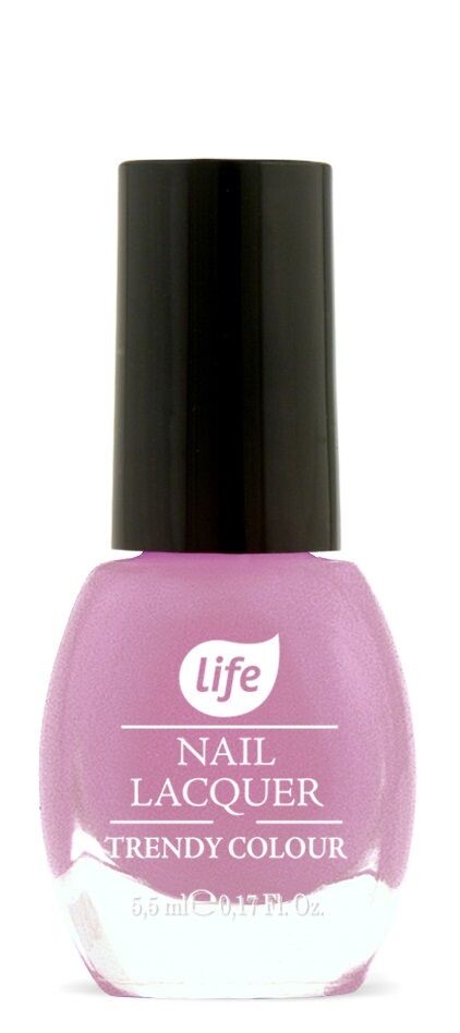 

Лак для ногтей Life 240, розовый