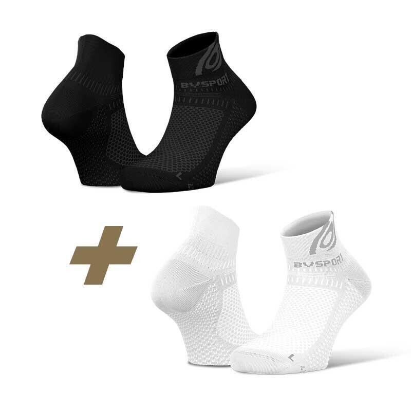 

Набор из 2 пар носков BV Sport Running light 3d, черный