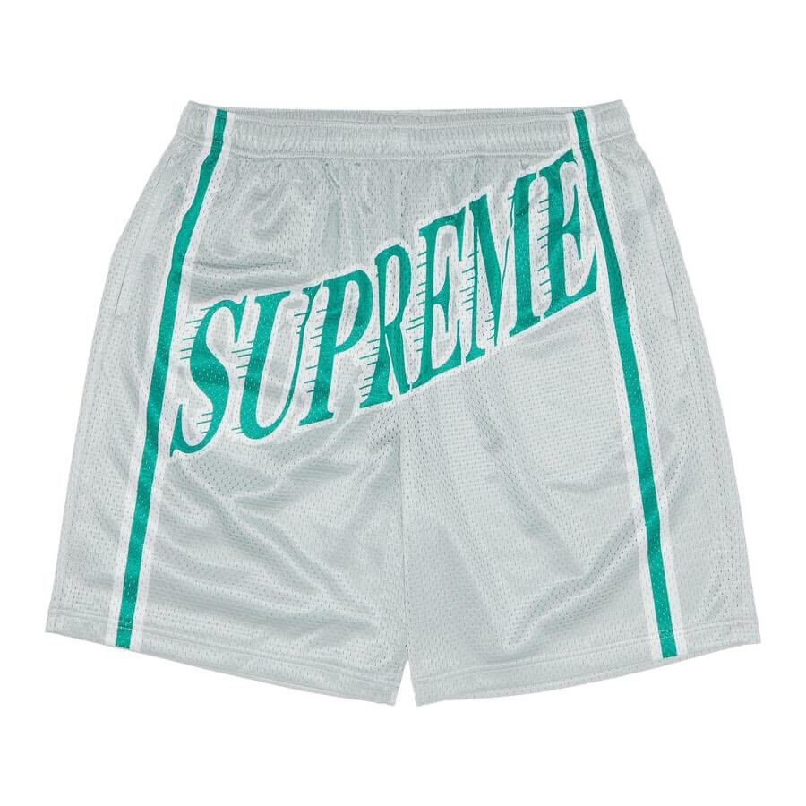 Шорты Supreme Slap Shot Baggy Mesh, серый