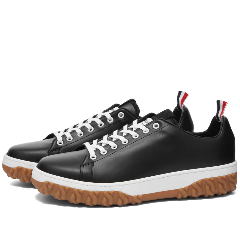 

Кроссовки Thom Browne Leather Court Sneaker
