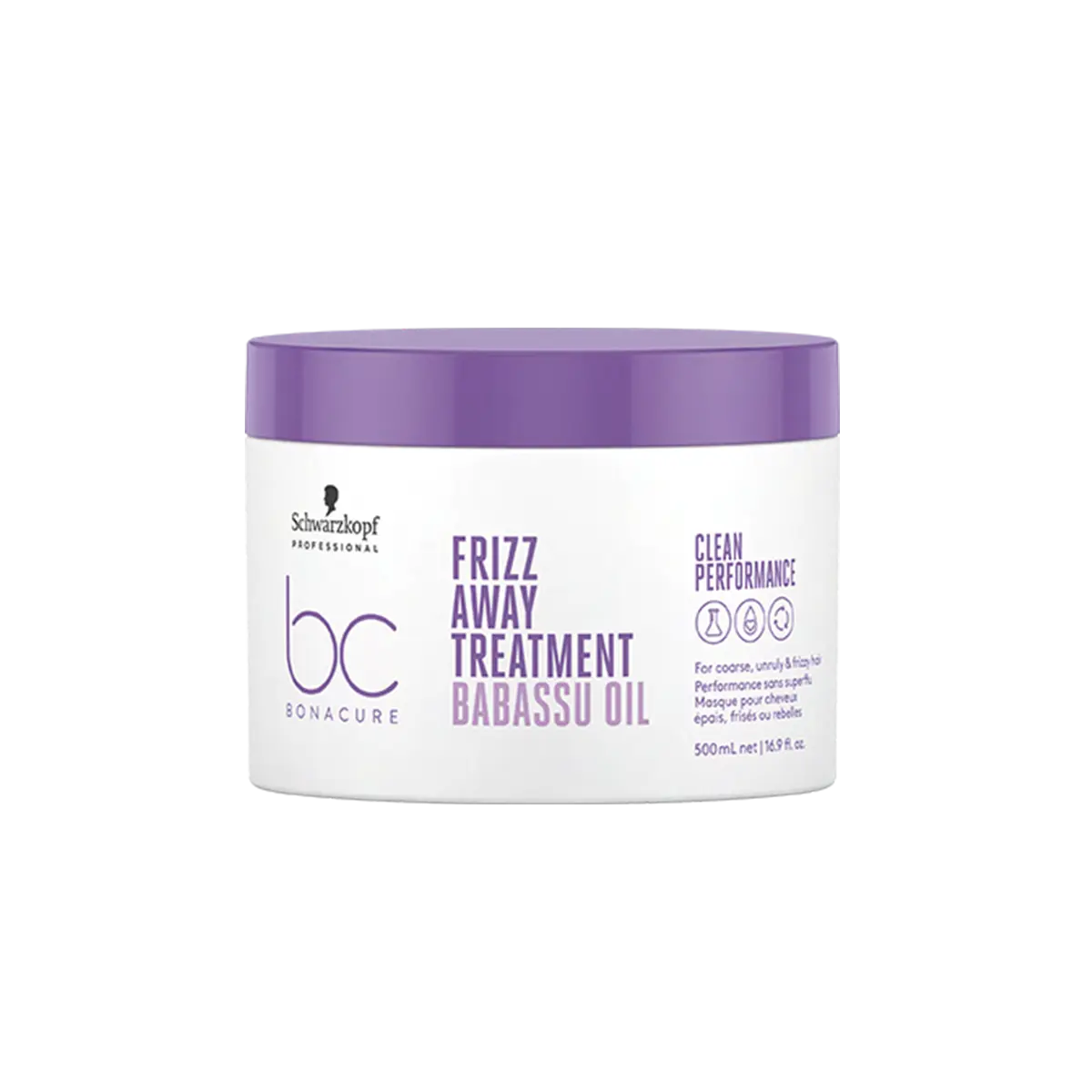 

Schwarzkopf Professional BC Frizz Away разглаживающая маска для волос с маслом бабассу, 500 мл