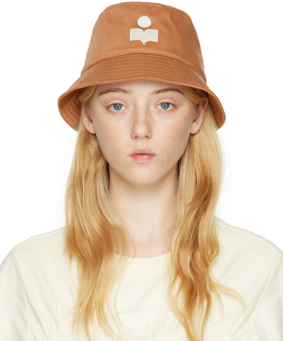 

Оранжевая шляпа Хейли Isabel Marant
