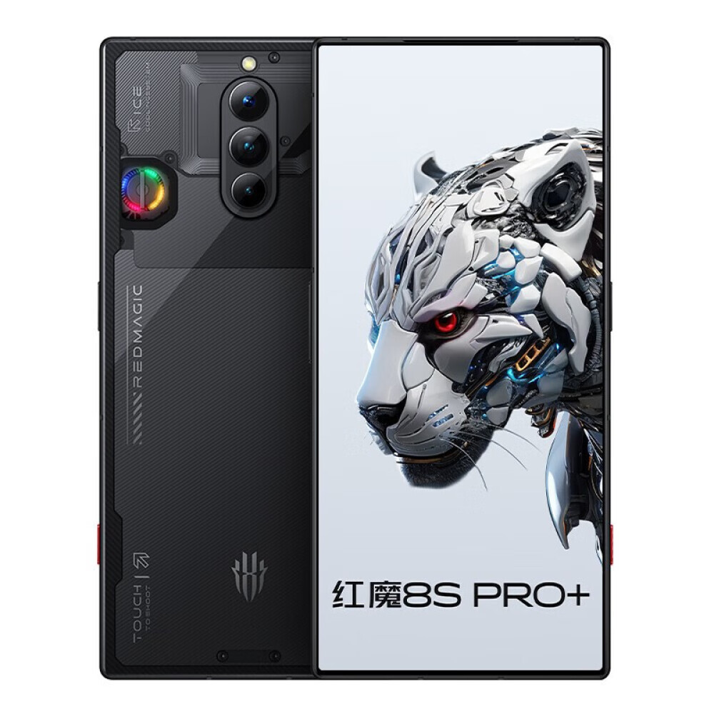 

Смартфон REDMAGIC 8S Pro+, 16Гб/512Гб, 2 Nano-SIM, прозрачный черный