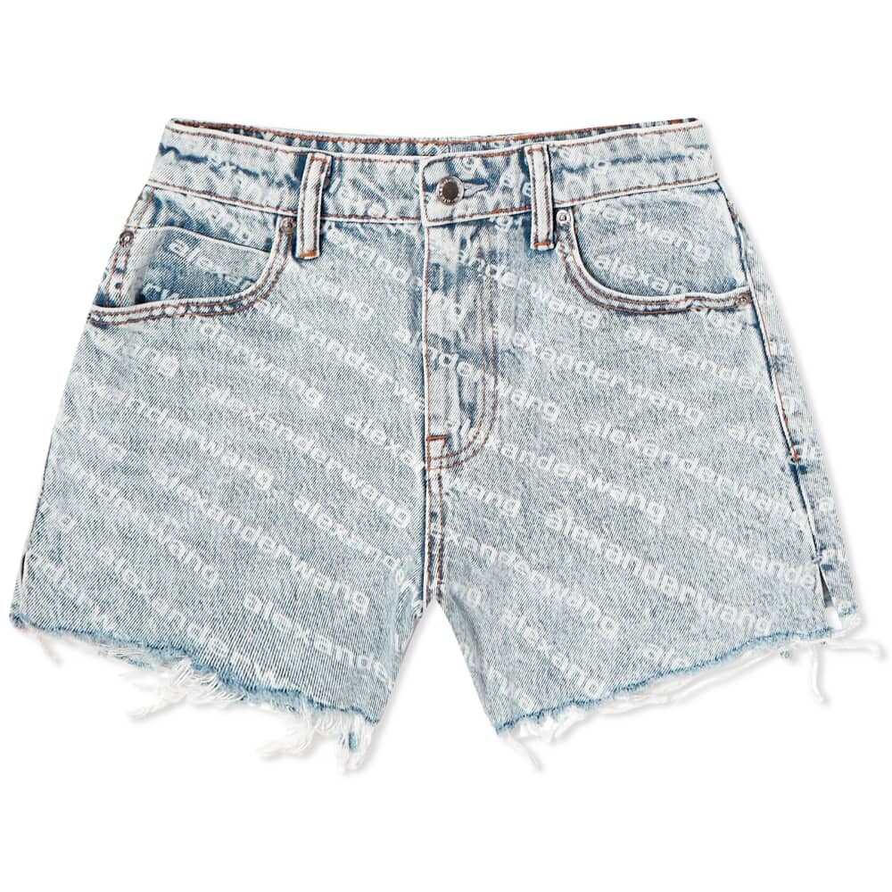 

Шорты Alexander Wang All Over Logo Bite Short