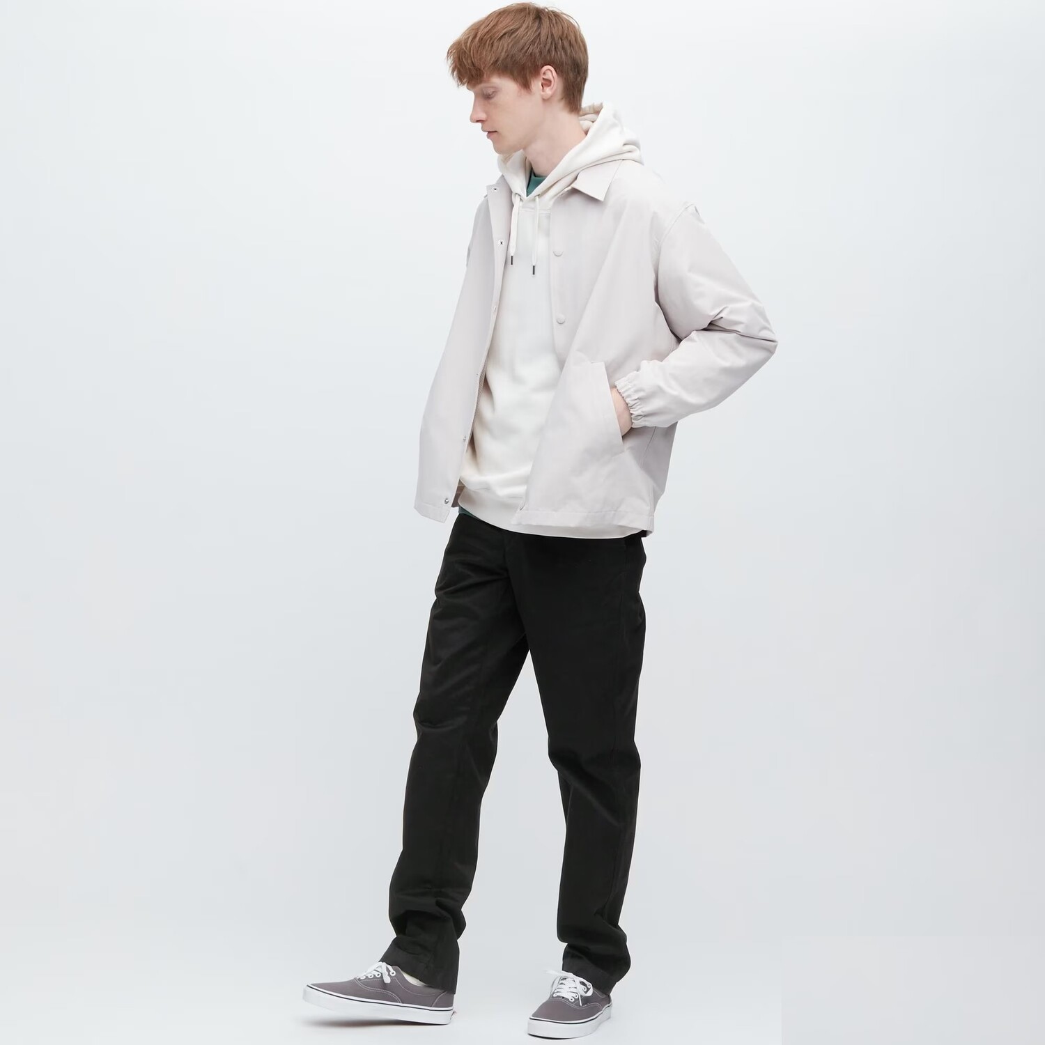 

Брюки мужские Uniqlo Regular Fit Chino Trousers, черный
