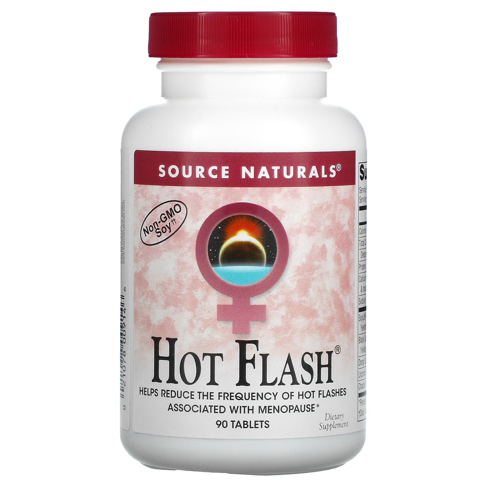 Пищевая Добавка Source Naturals Hot Flash, 90 таблеток - фото