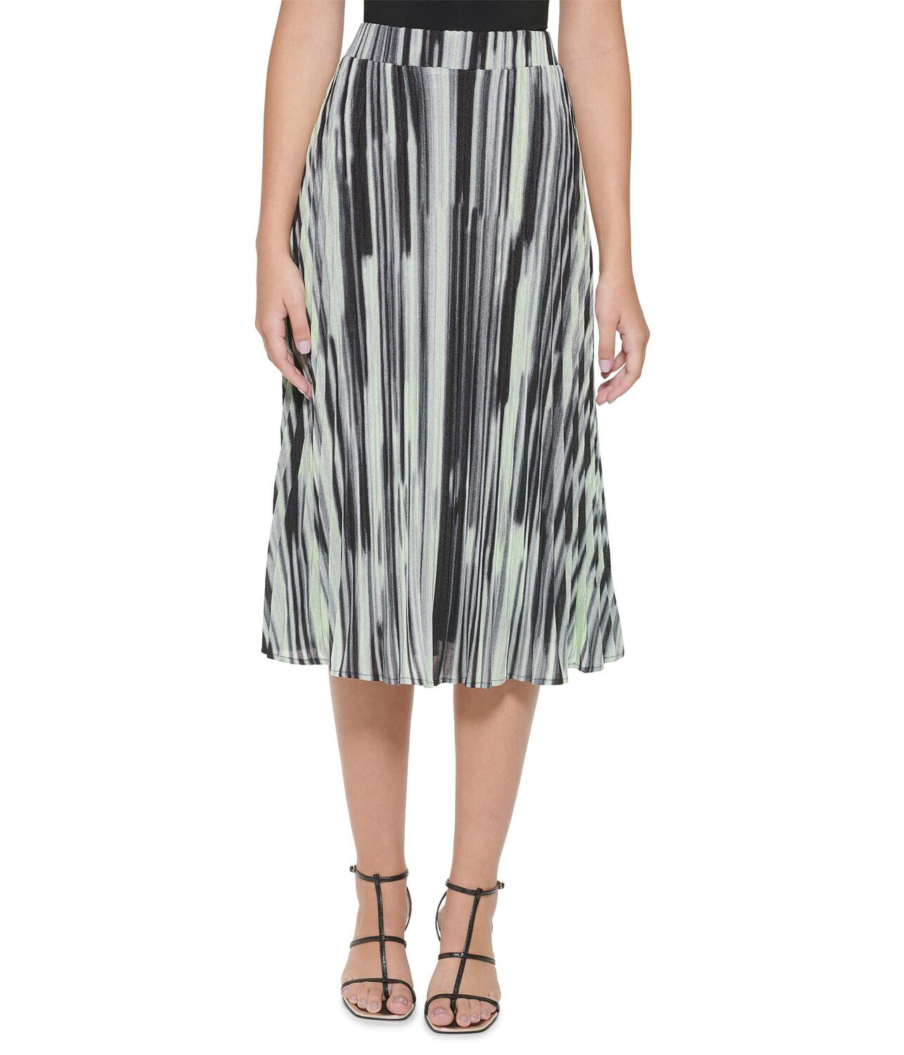 

Юбка DKNY, Printed Pull-On Pleated Skirt