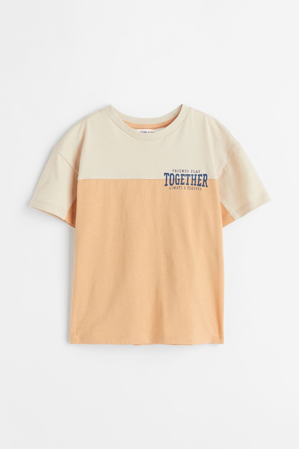 

Футболка с принтом H&M Together, светло-бежевый