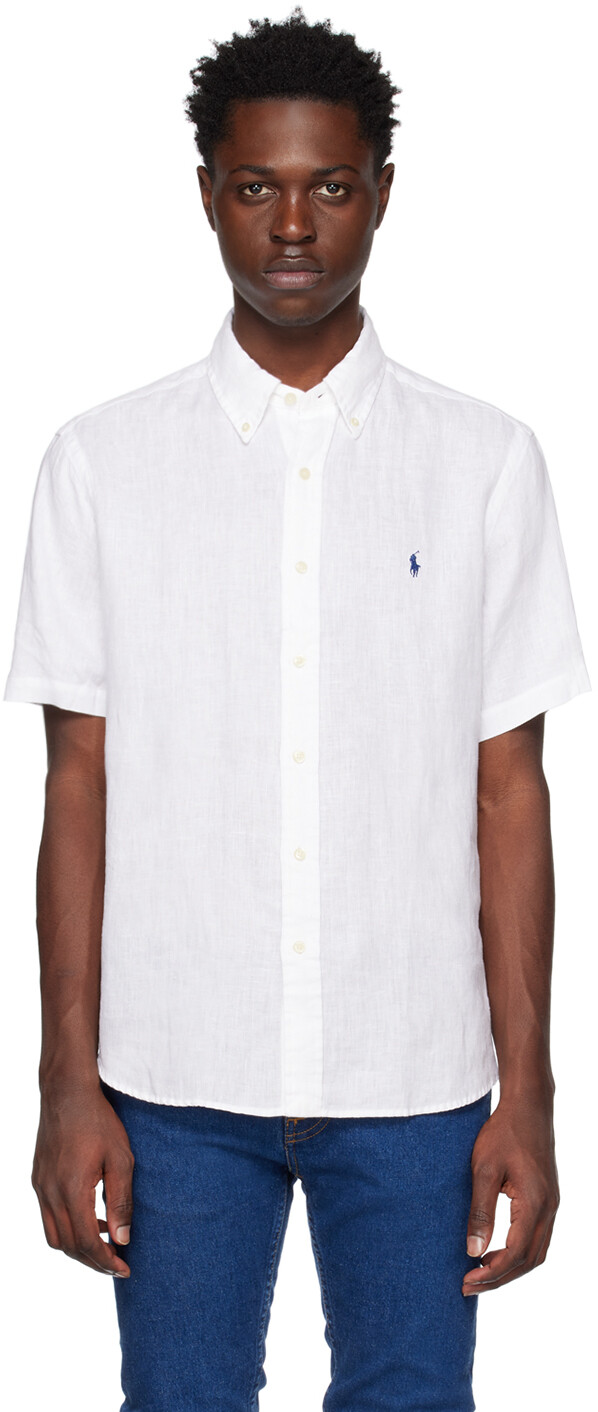 

Белая рубашка классического кроя Polo Ralph Lauren