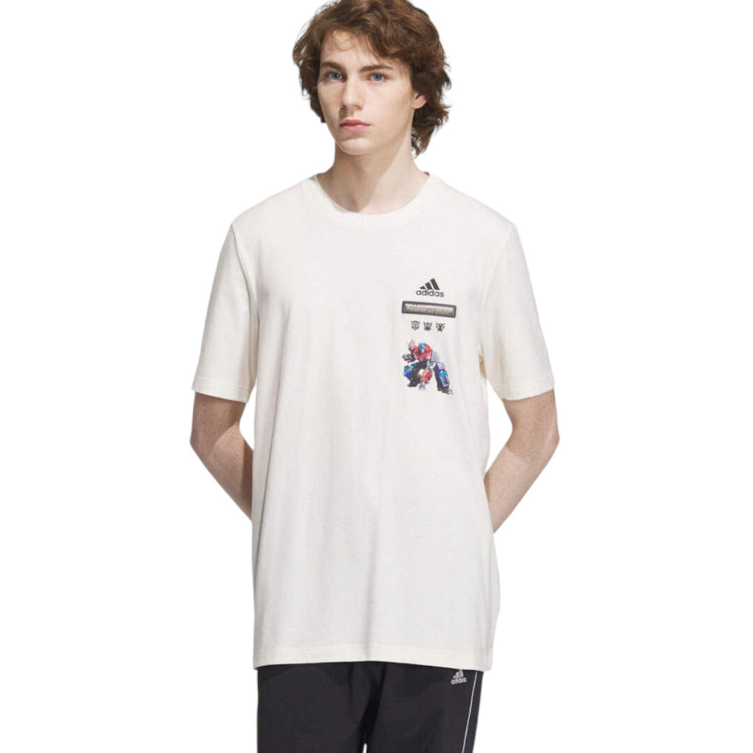 

Футболка Adidas х Transformers, бежевый
