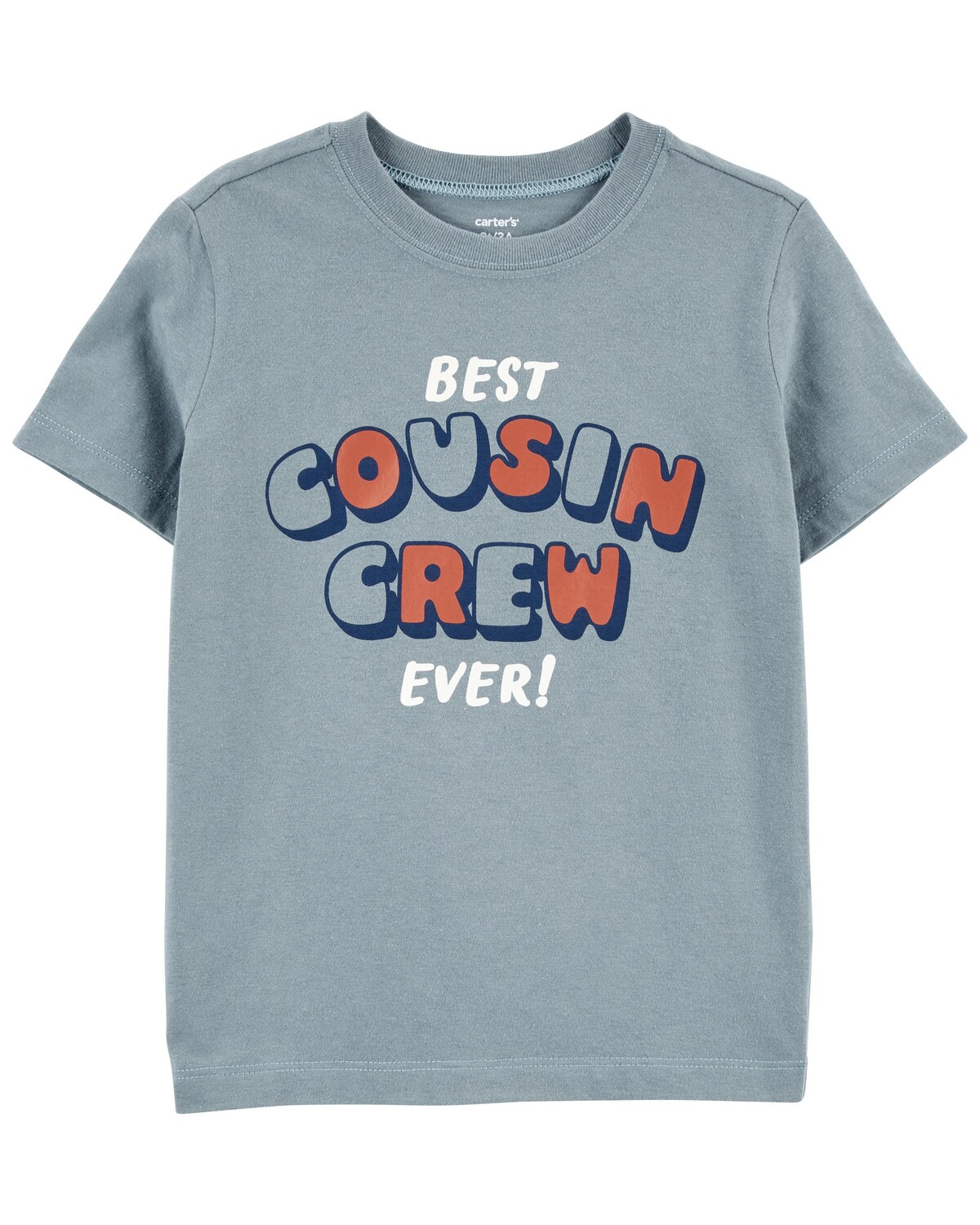 

Футболка из джерси Toddler Best Cousin Crew Ever Carter's, синий
