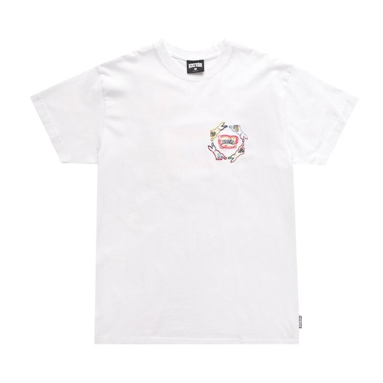 

Футболка Icecream Hand Made Short-Sleeve Knit 'White', белый