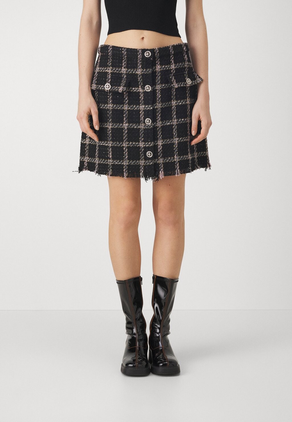 

Мини-юбка AZOLLABBJALENA SKIRT Bruuns Bazaar, черный