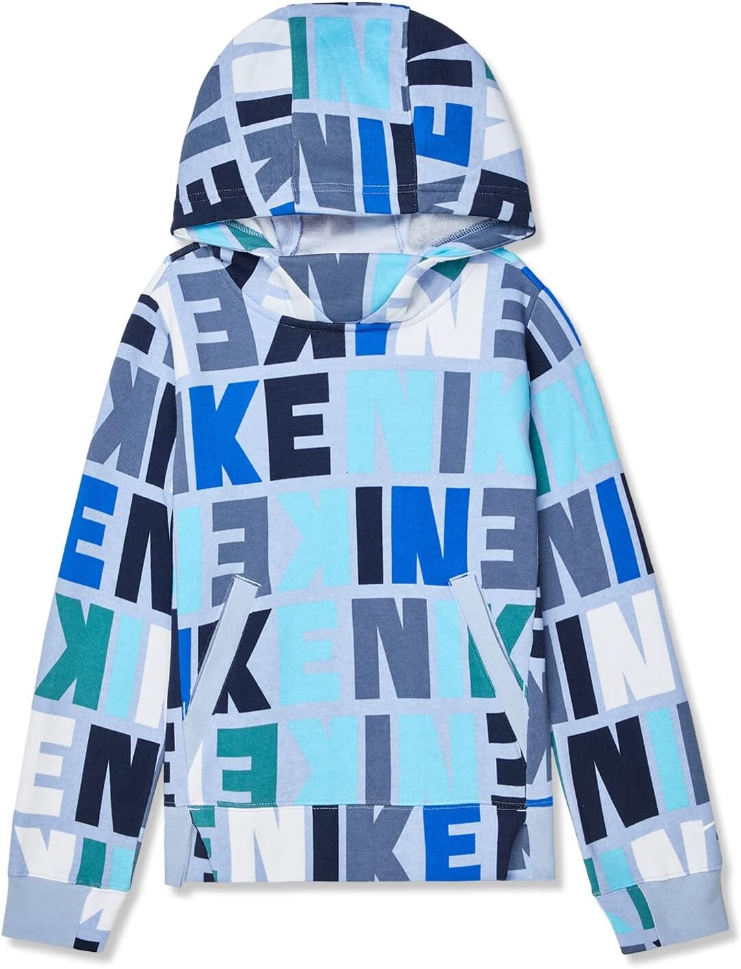 

Худи Nike NSW Fleece Hoodie Logo Print, цвет Cobalt Bliss/Cobalt Bliss/White