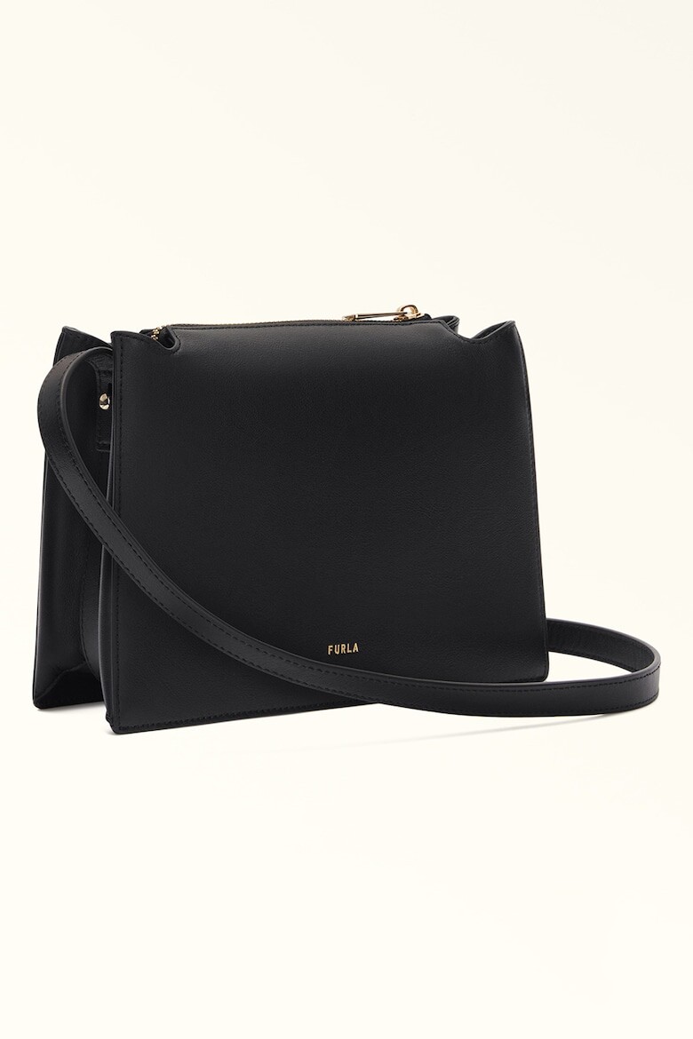 

Кожаная сумка Nuvola Furla, черный