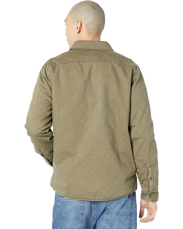 Куртка Faherty Good Feather Reversible Bondi Jacket, цвет Olive/Black Star Nation цена и фото