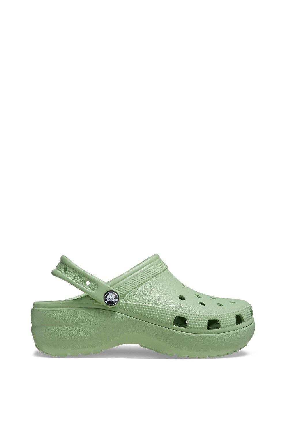 

Пляж «Классическая платформа» Crocs, зеленый