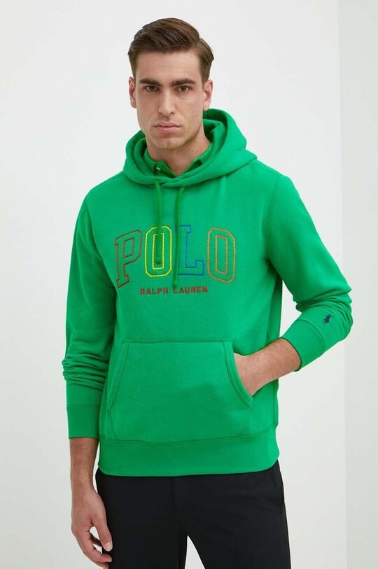 

Толстовка с капюшоном Polo Ralph Lauren, зеленый