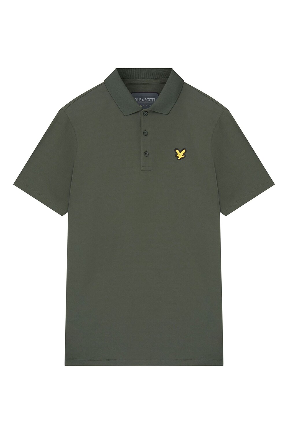 

Зеленая рубашка-поло Golf Tech Lyle & Scott, зеленый